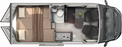 Hymer Yosemite - Grundriss