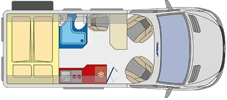 P�ssl Roadstar X - Grundriss