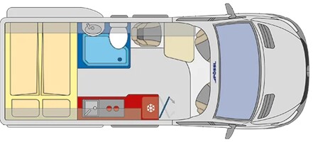 P�ssl Roadstar XT - Grundriss