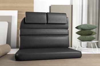 Optionale Polster Leder Edward