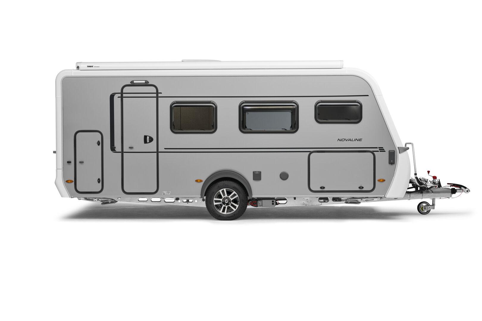 Seitenw�nde in Glattblech, Farbe Crystal Silver